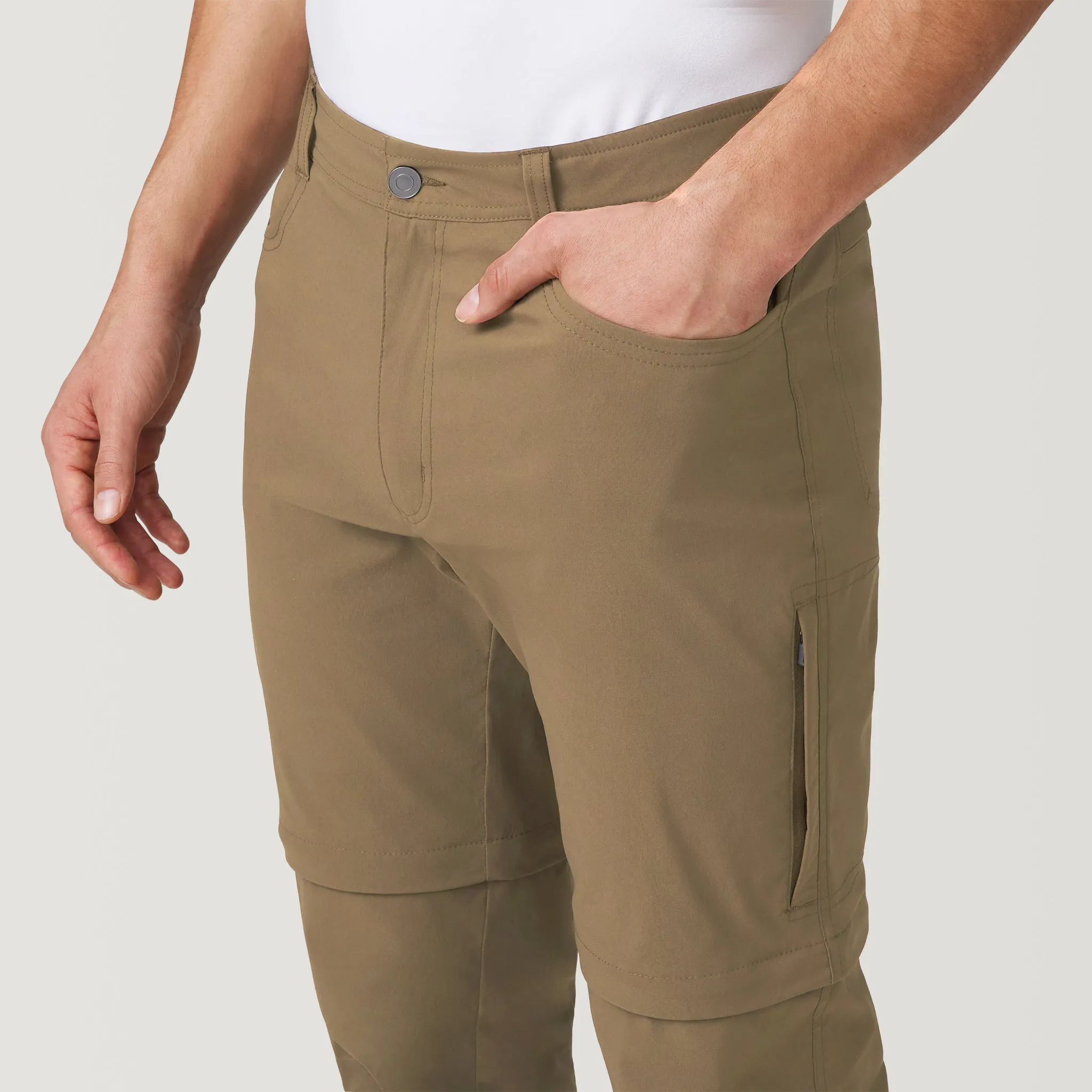 Men's Nylon Stretch Convertible Pant