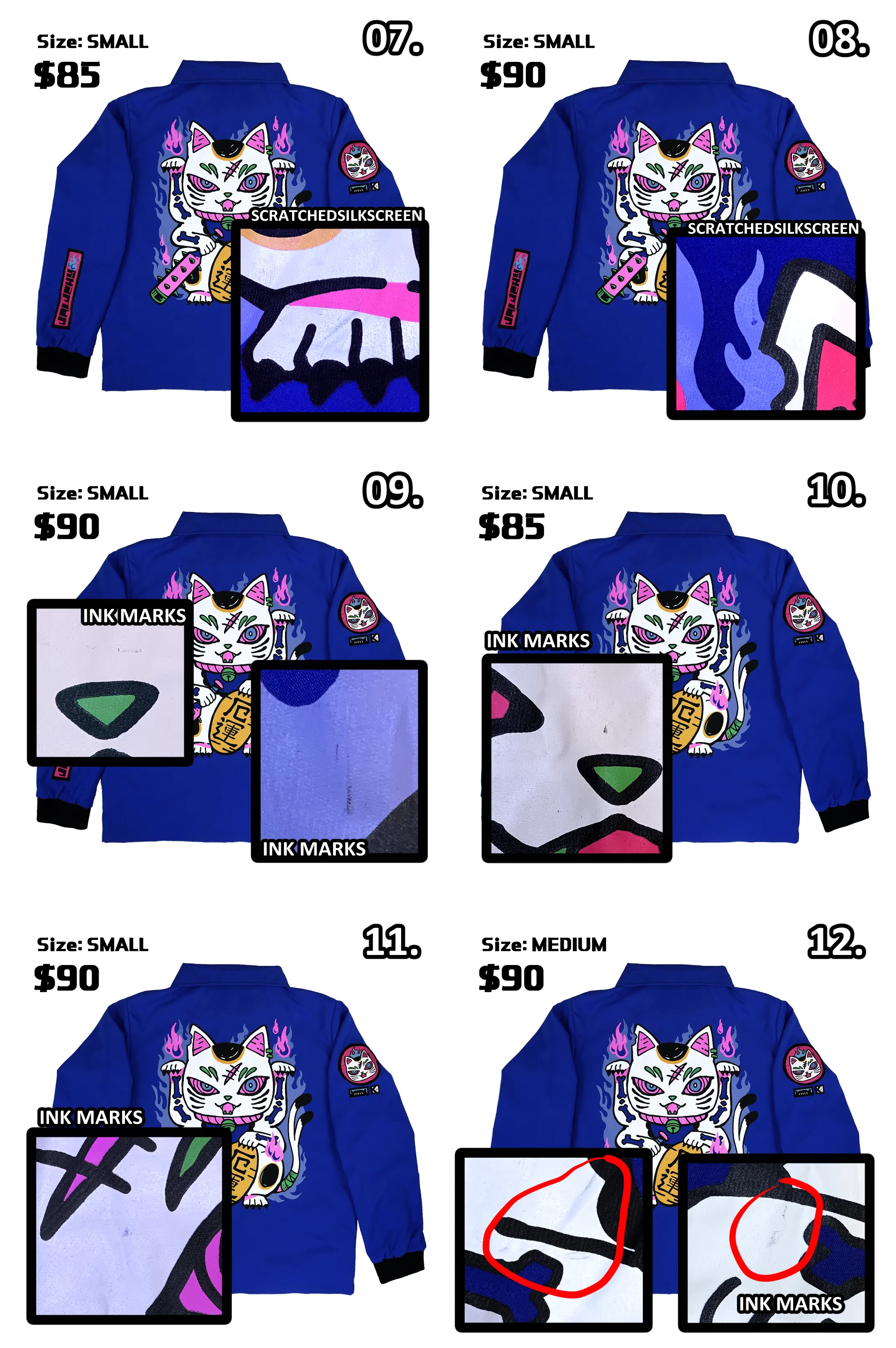 MISPRINT: UNLUCKY CAT Jacket