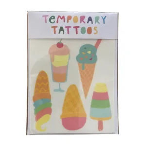 Missy Minzy Ice Creams Temporary Tattoos