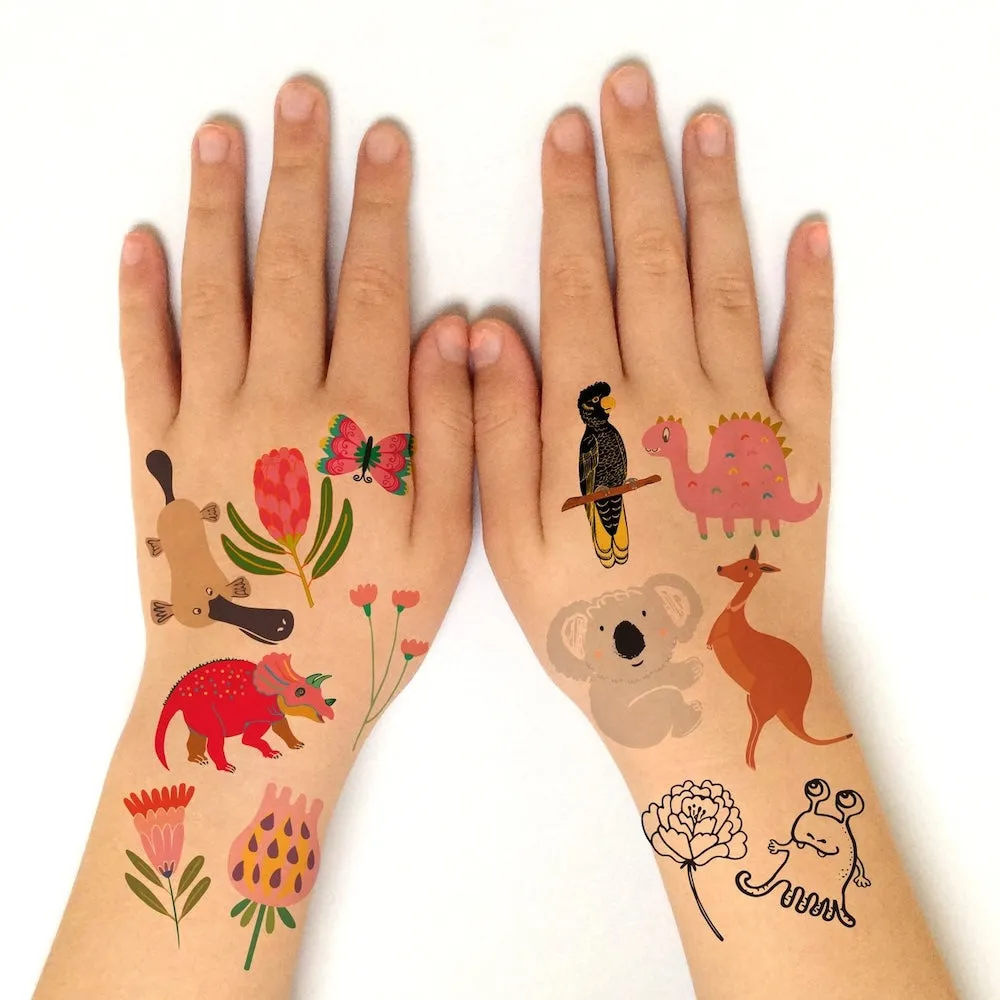 Missy Minzy Ice Creams Temporary Tattoos