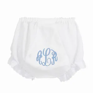 New ICM Monnogrammed Eyelet Panties