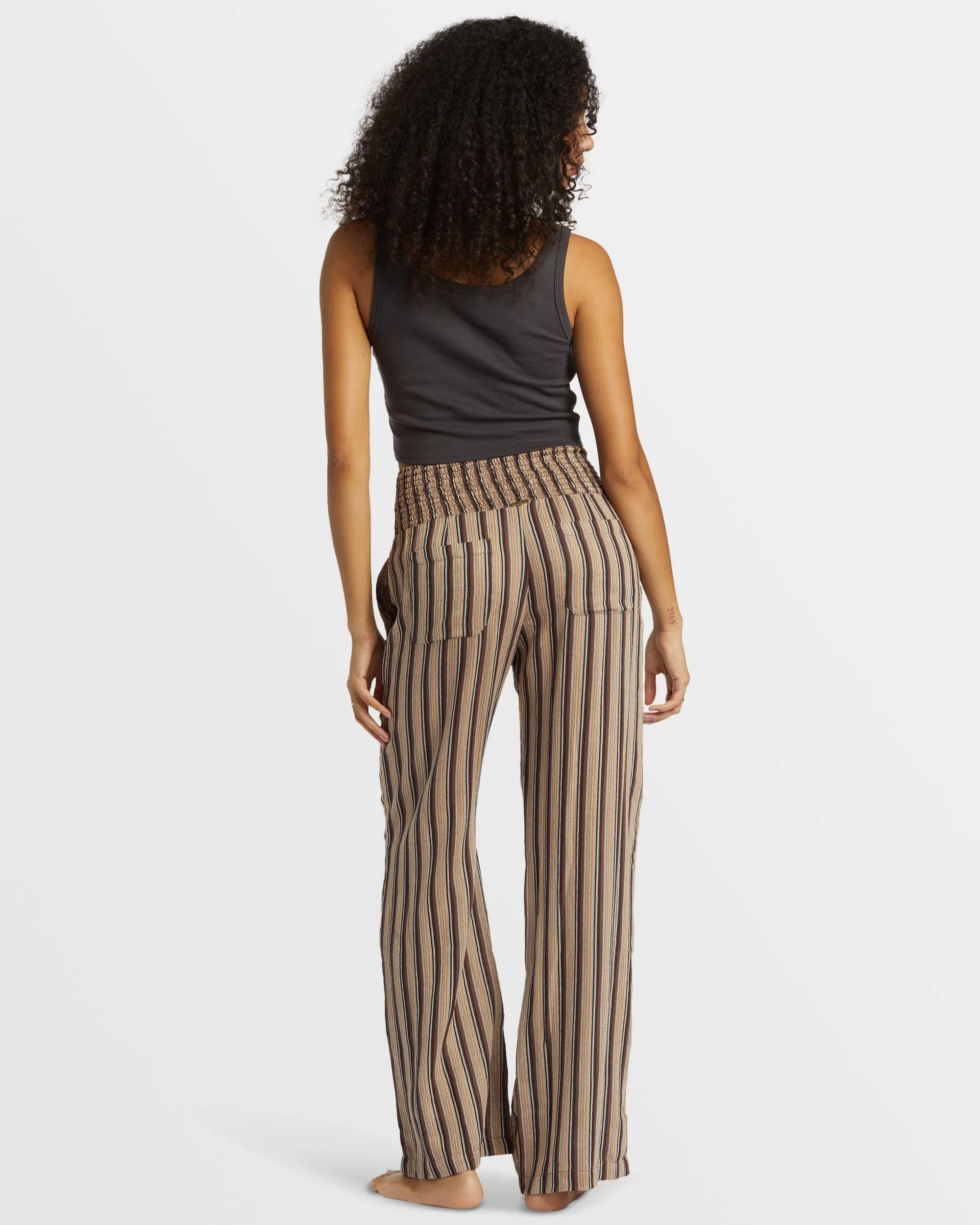 New Waves 2 Elastic Waist Pants - Kona