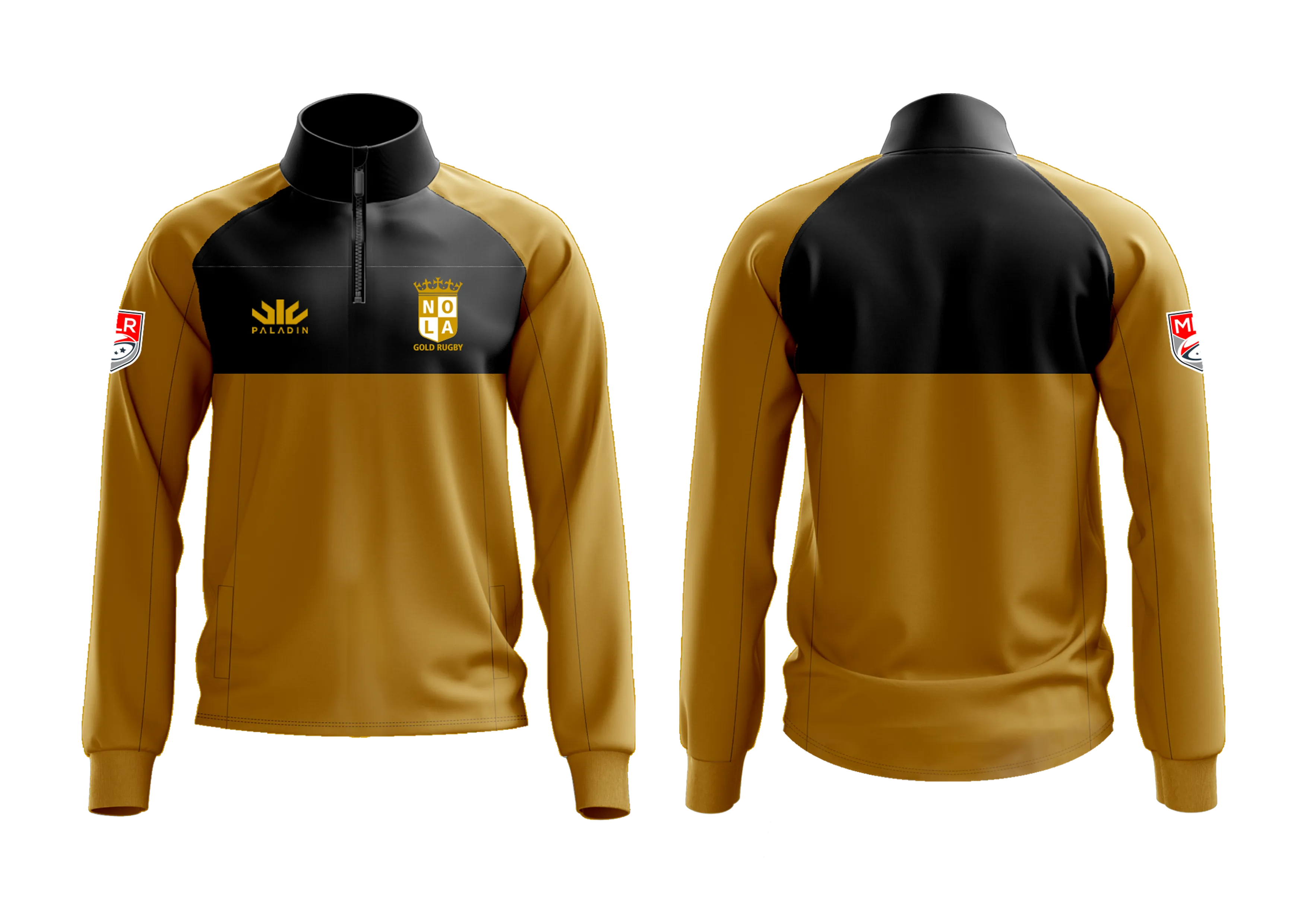 Nola Gold Lightweight 1/4 Zip Pullover