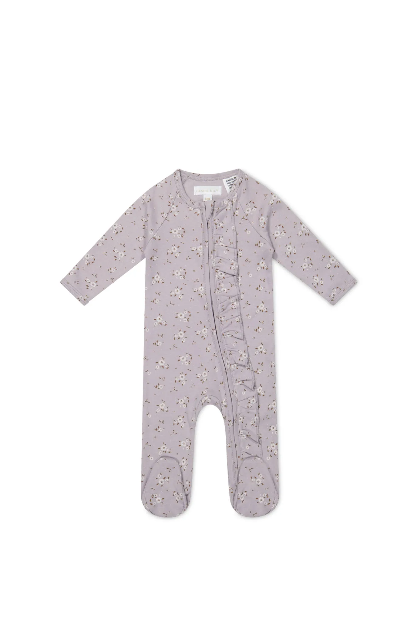 Organic Cotton Melanie Onepiece - Lulu Bloom Iris