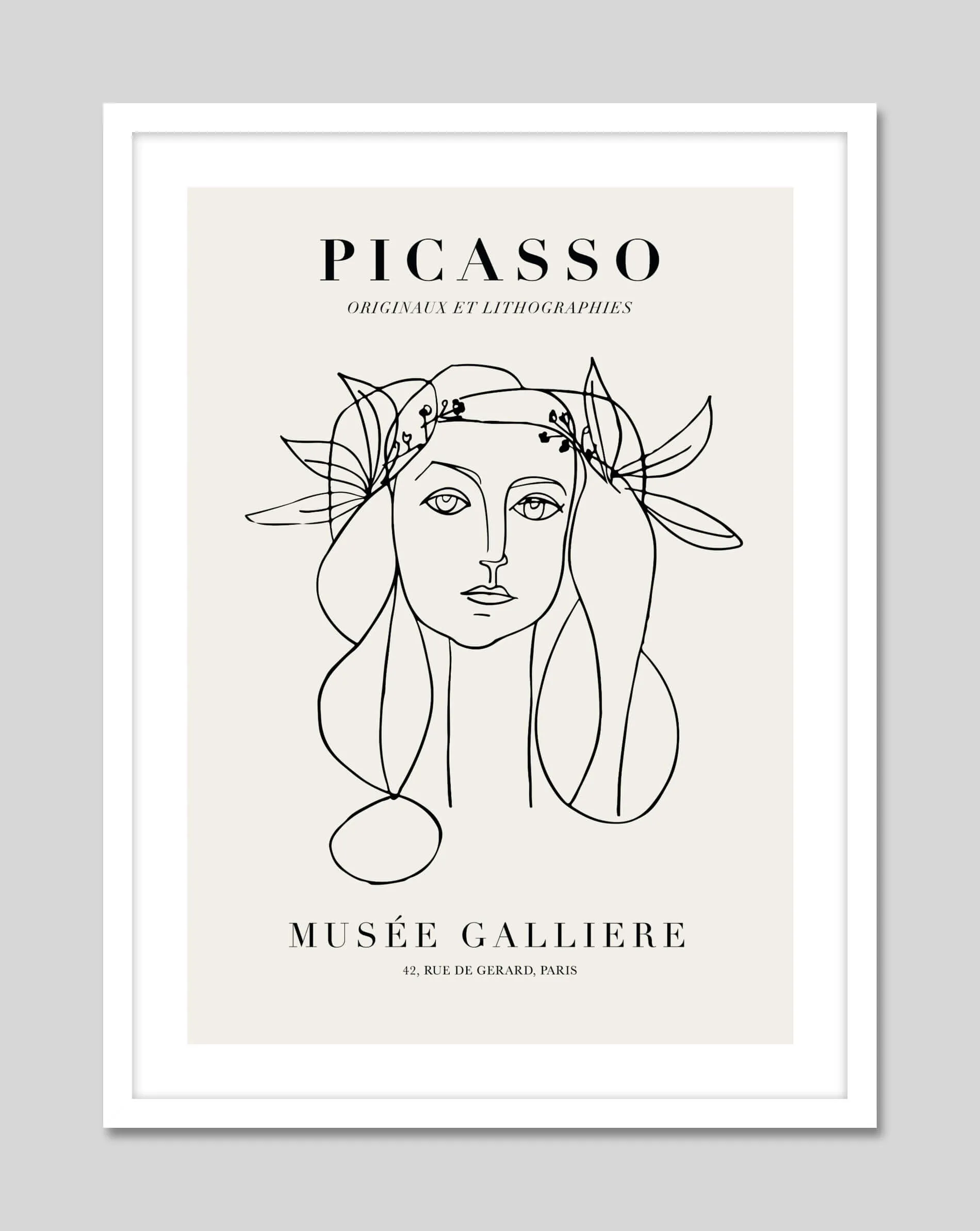 Picasso, Musee Galliere, Portrait Of Francoise Gilot