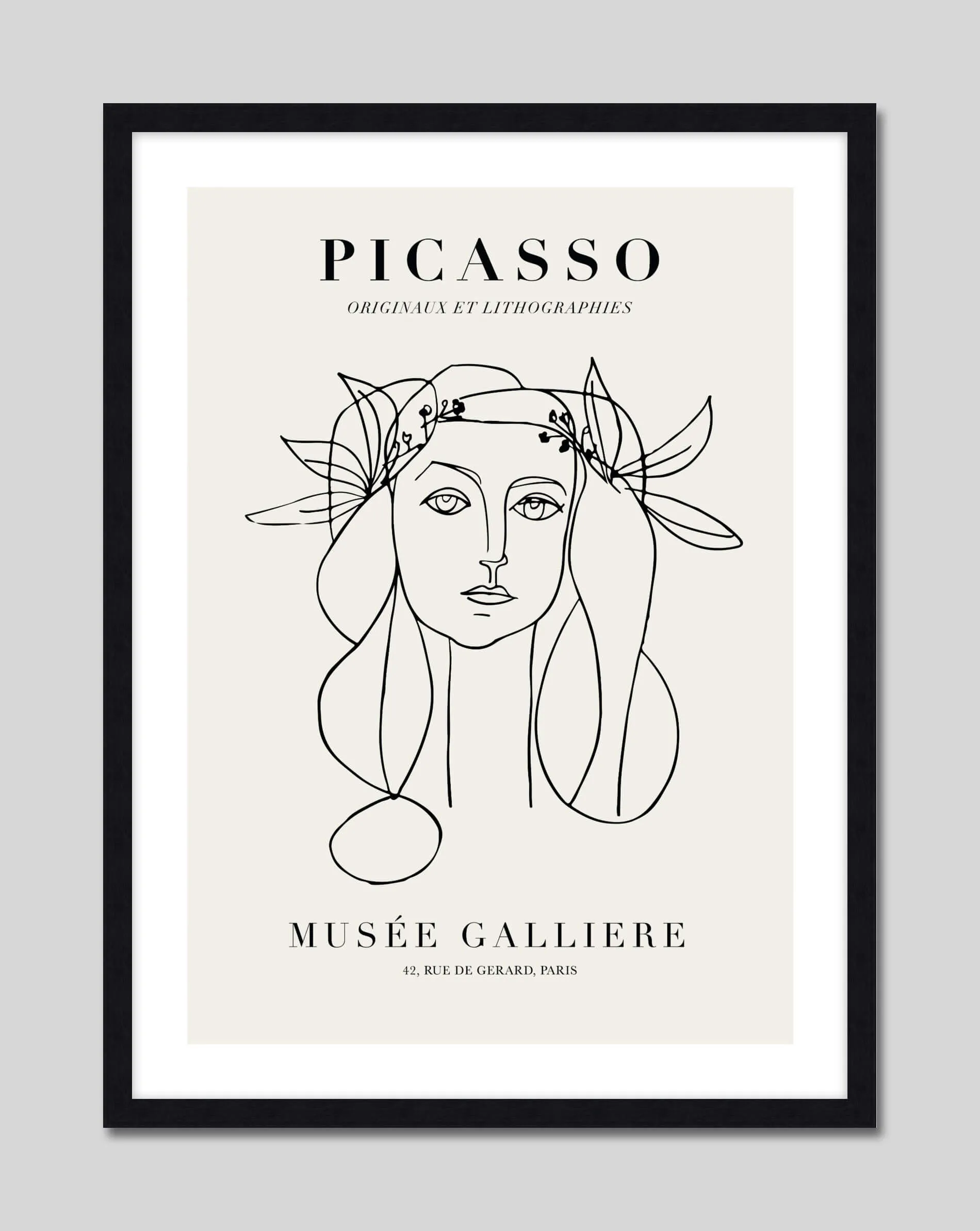 Picasso, Musee Galliere, Portrait Of Francoise Gilot