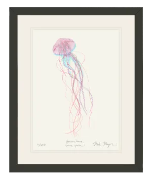 Pink Jellyfish Print