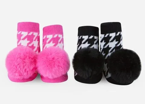 Pom Pom Rattle Socks