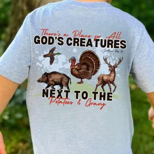 (Short) God's Creatures Boys Tee