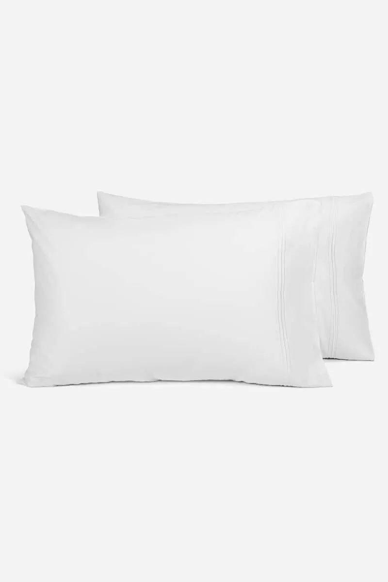 Signature 100% Certified Egyptian Cotton Pillowcases with Gift Box