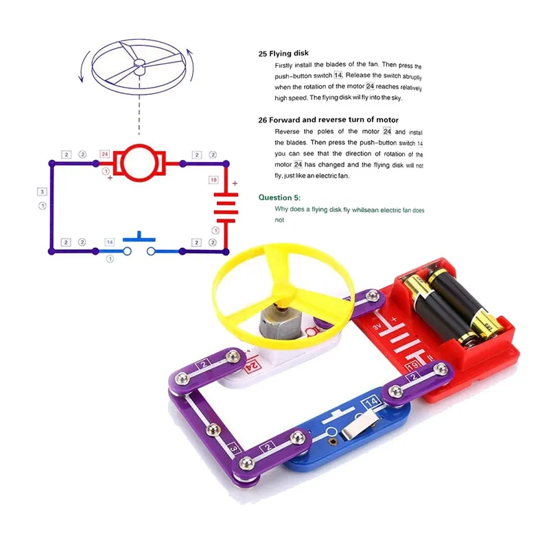 Snap Circuit - Electronics Learning resource for kids