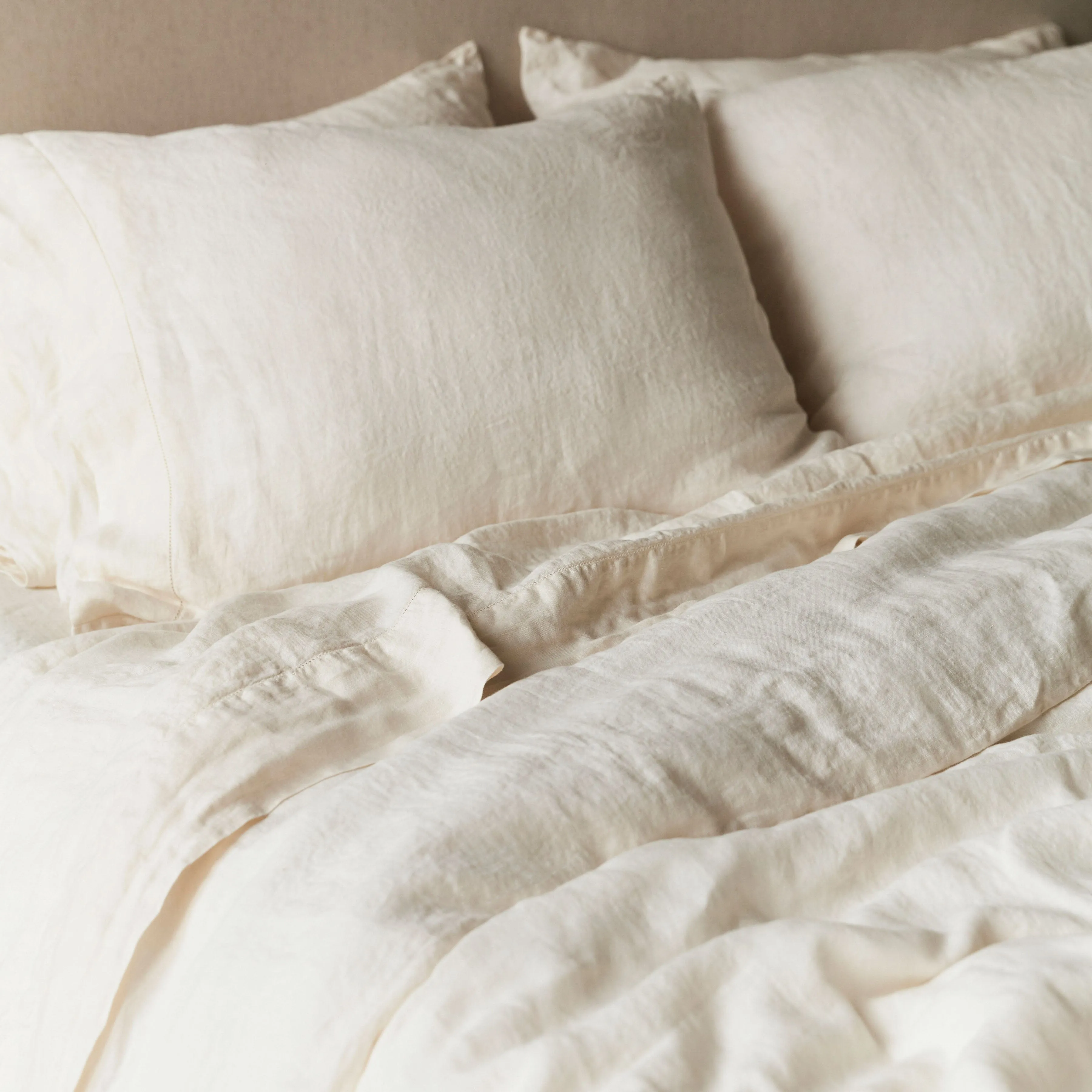 Stonewashed Linen Duvet Cover