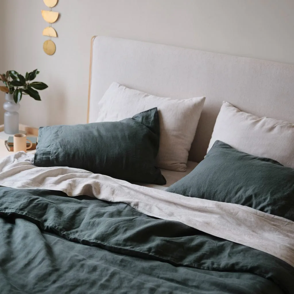 Stonewashed Linen Duvet Cover