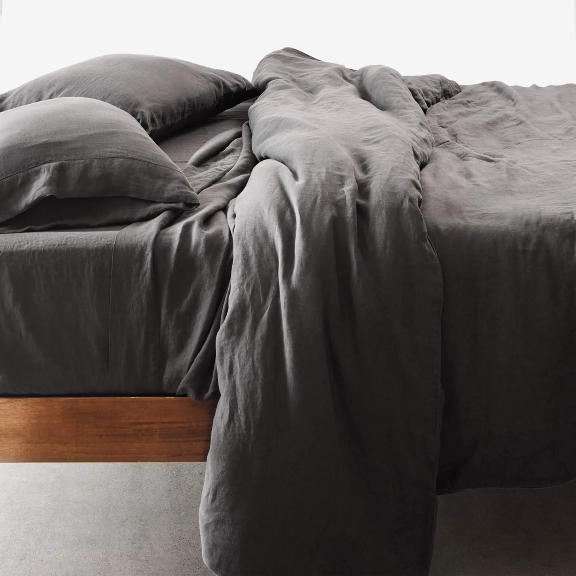 Stonewashed Linen Duvet Cover