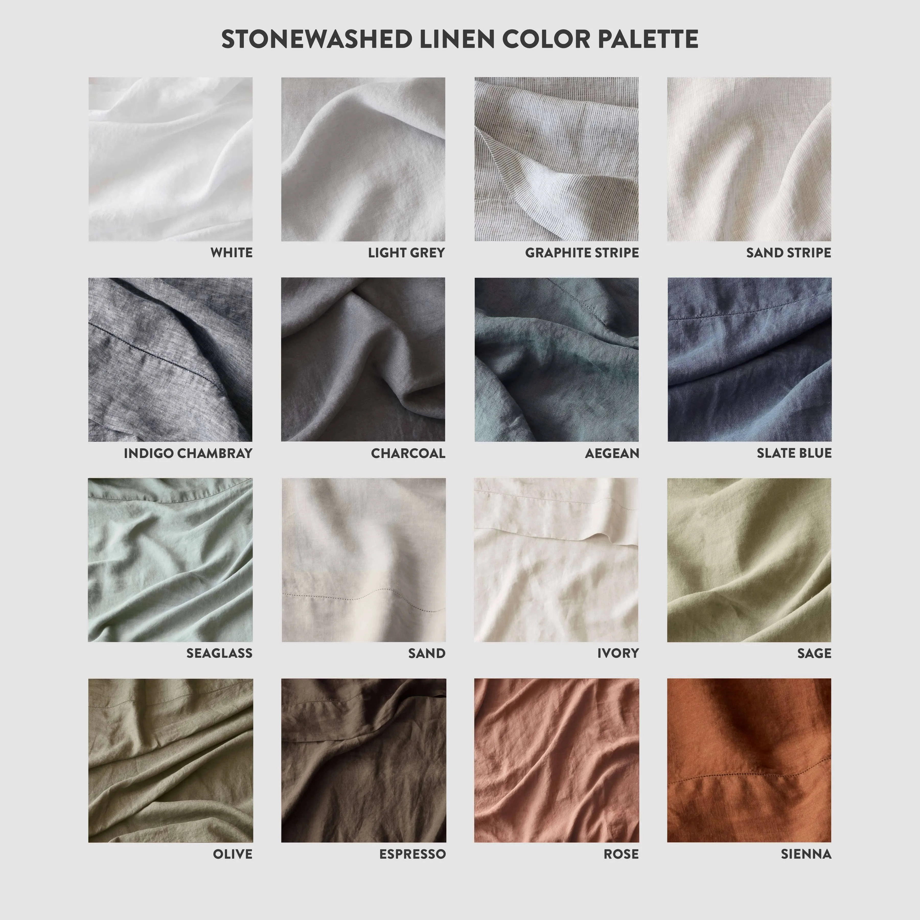 Stonewashed Linen Duvet Cover