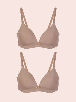 The Dorothy - Dreamy Comfort Wireless Maternity To Nursing Bra 2-Pack