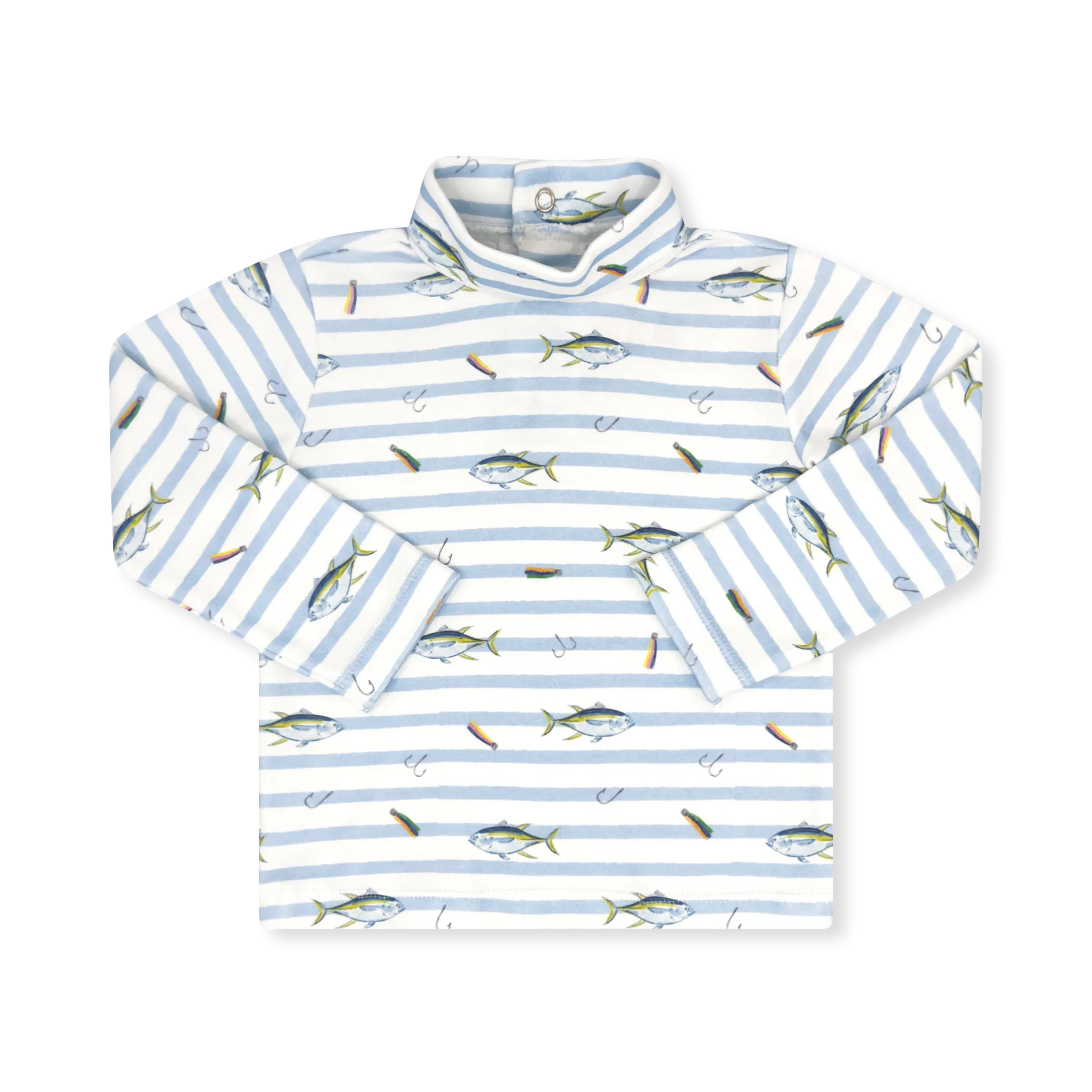 Tiny Tot Turtleneck - Fish Tales