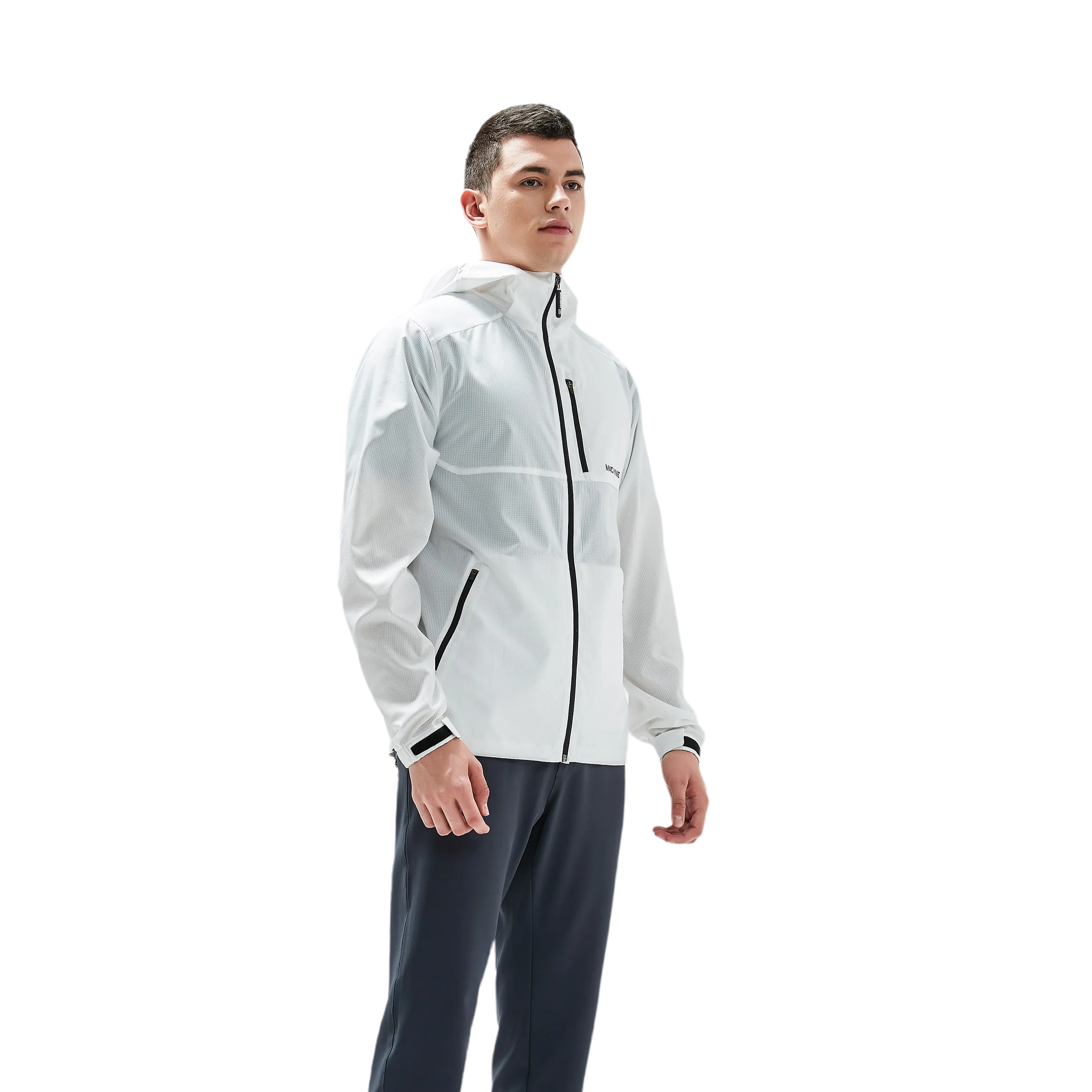 Utopia Windbreaker in White