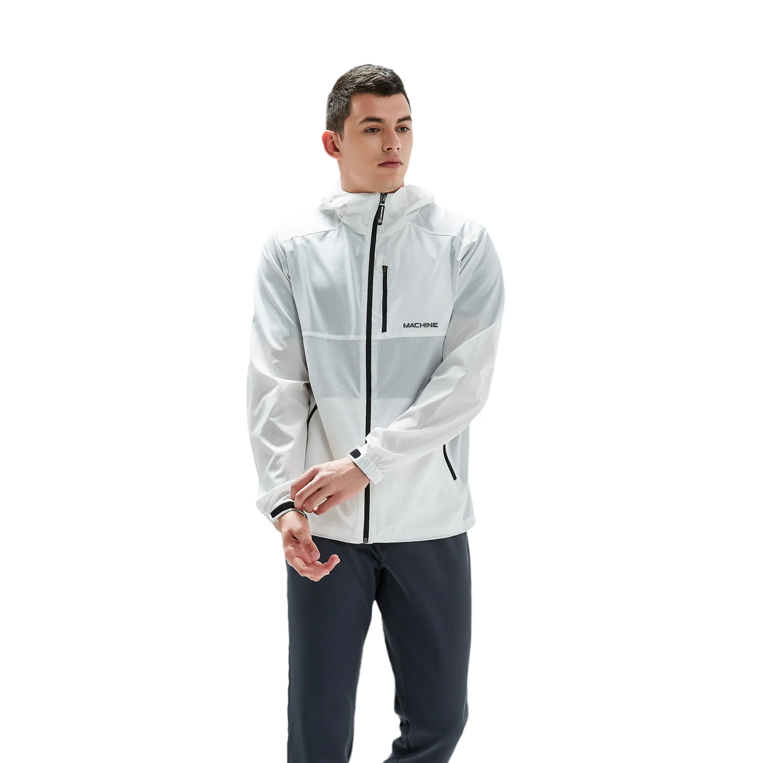 Utopia Windbreaker in White