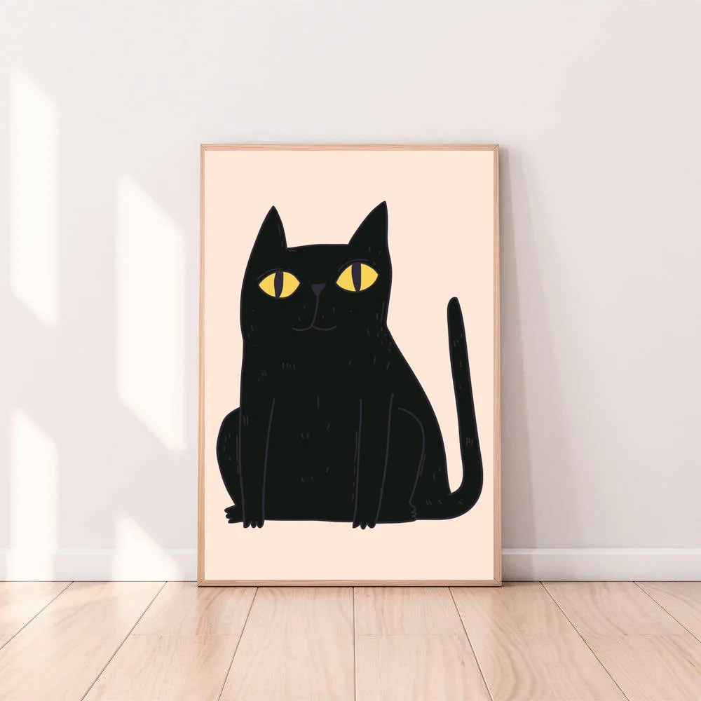 Wall Art Cat