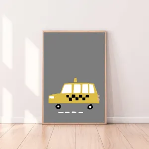 Wall Art Taxi