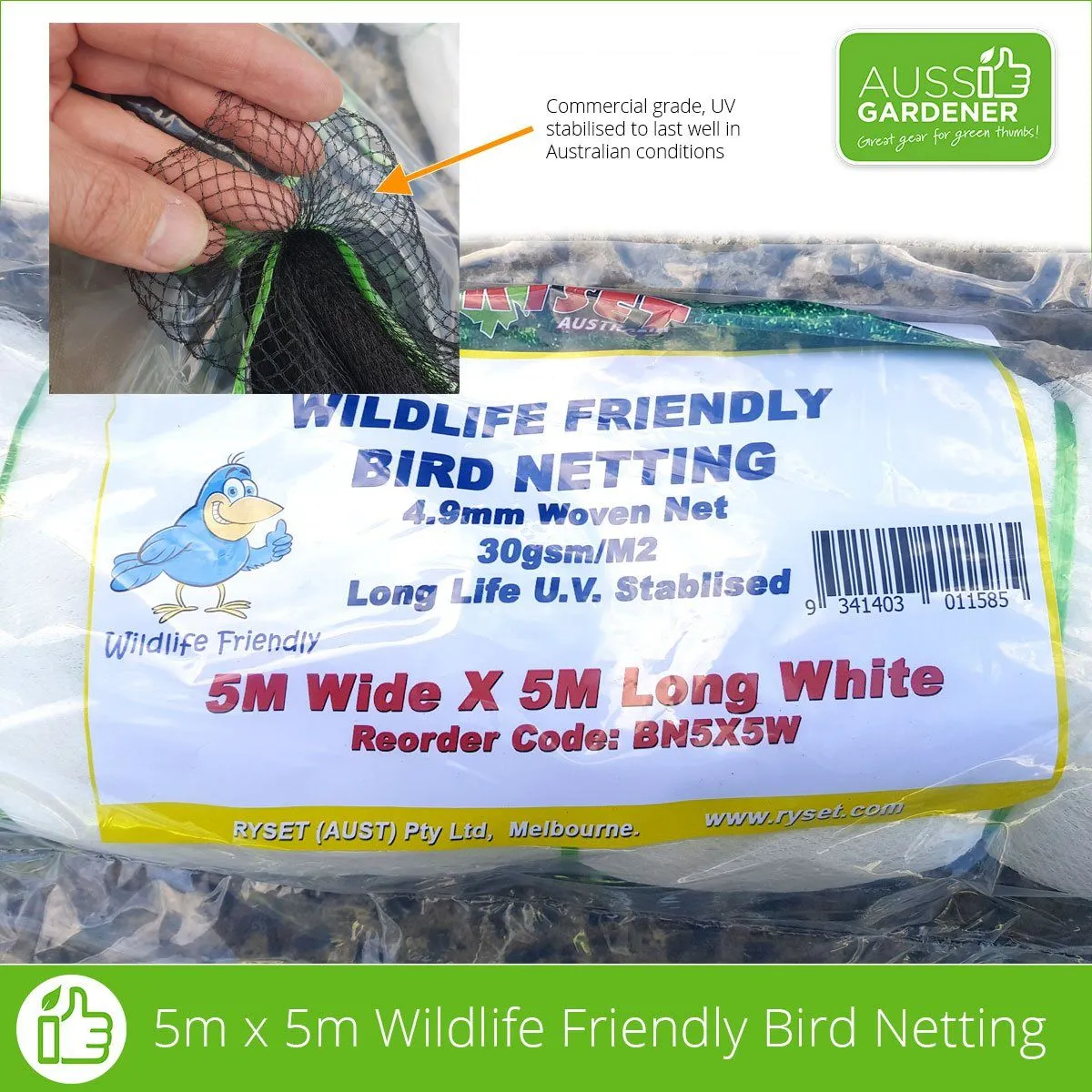 Wildlife Friendly Bird Netting